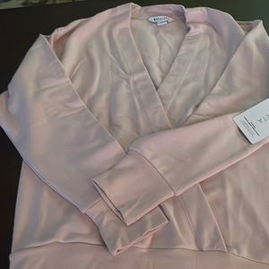 Athleta purana v-neck wrap sweatshirt